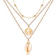AlphaGal New Multilayer Crystal Moon Necklaces & Pendants For Women Vintage Charm Gold Choker Necklace 2019 Bohemian Jewelry Wholesale