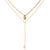 AlphaGal New Multilayer Crystal Moon Necklaces & Pendants For Women Vintage Charm Gold Choker Necklace 2019 Bohemian Jewelry Wholesale