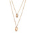 AlphaGal New Multilayer Crystal Moon Necklaces & Pendants For Women Vintage Charm Gold Choker Necklace 2019 Bohemian Jewelry Wholesale