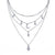 AlphaGal New Multilayer Crystal Moon Necklaces & Pendants For Women Vintage Charm Gold Choker Necklace 2019 Bohemian Jewelry Wholesale
