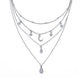 AlphaGal New Multilayer Crystal Moon Necklaces & Pendants For Women Vintage Charm Gold Choker Necklace 2019 Bohemian Jewelry Wholesale