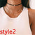 AlphaGal New Multilayer Crystal Moon Necklaces & Pendants For Women Vintage Charm Gold Choker Necklace 2019 Bohemian Jewelry Wholesale