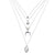 AlphaGal New Multilayer Crystal Moon Necklaces & Pendants For Women Vintage Charm Gold Choker Necklace 2019 Bohemian Jewelry Wholesale