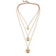 AlphaGal New Multilayer Crystal Moon Necklaces & Pendants For Women Vintage Charm Gold Choker Necklace 2019 Bohemian Jewelry Wholesale