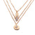 AlphaGal New Multilayer Crystal Moon Necklaces & Pendants For Women Vintage Charm Gold Choker Necklace 2019 Bohemian Jewelry Wholesale