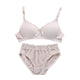 New Sexy Lace Triangle Cup Bra Sets Girl Bra Briefs Underwear Set Solid Women Underwear Suit Triangle Cup Breathable Bra Sets