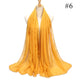 New Solid hijab scarf gold beads muslim cotton scarves chain plain wraps shawls maxi fashion headband long scarves 180*80cm