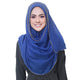 New Solid hijab scarf gold beads muslim cotton scarves chain plain wraps shawls maxi fashion headband long scarves 180*80cm