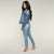New Ultra Stretchy Blue Tassel Ripped Jeans Woman Denim Pants Trousers For Women Pencil Skinny Jeans  2019 summer