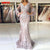 New arrival Elegant Evening Dresse Formal vestido de noiva plus size Party Gown 2019 lace vestido noiva sereia lace puffy sleeve