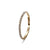New fashion jewelry gold color Simple Moon Star Heart Crystal  Bracelet Party Jewelry  Bracelet  set best gifts