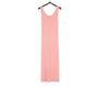 O-neck Striped Straight Long Tank Dress Women Casual Soft Vest Dresses Multicolor Summer Beach Female Fashion Sleeveless Dress