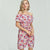 Off Shoulder Slash Neck Lacing Dress Women Fashion Printed Striped Short Dresses Multi Pattern Ladies Elegant Party Dress Summer