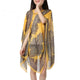 Outdoor Women Summer Bikini Cover Up Anti UV Beach Dress Sexy Sarong Beach Shawl Sun protection Swimwear Beach Wear~3