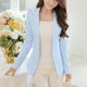 PEONFLY  Ladies Blazer Long Sleeve Blaser Women Suit jacket Female Feminine Blazer Femme Pink Blue White Black Blazer Autumn