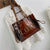 PVC Transparent Shoulder Bags For Women 2019 Summer Beach Bag Big Totes Lady Travel Handbags With a small Bag Large-capacity