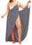 Plus Size 5XL Women Sexy Sleveless Strap Beach Tunic Loose Pareo Black Gray Pink Green Purple Cape Cover Summer Wrap Beach Dress