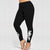 Plus Size Appliqued Jersey Leggings Skinny 2018 Women Pants Casual Floral Print Mid Waist Ladies Trouser Pencil Pants
