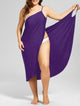 Plus Size Pareo Beach Cover Up Wrap Dress Bikini Swimsuit Bathing Suit Cover Ups Robe De Plage  Beach Wear Tunic kaftan Swimwear