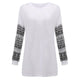 Print Long Sleeve T-shirt Women 2018 Autumn Winter Cotton Tops Slim Casual Tee Shirts Plus Size Loose Female T shirt