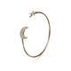 Punk Retro Charm Simple Bohemian Retro Bracelet Fashion Minimalist Arrow Knotted Opening Bangle Women's Party Jewelry Accessorie