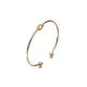 Punk Retro Charm Simple Bohemian Retro Bracelet Fashion Minimalist Arrow Knotted Opening Bangle Women's Party Jewelry Accessorie