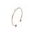 Punk Retro Charm Simple Bohemian Retro Bracelet Fashion Minimalist Arrow Knotted Opening Bangle Women's Party Jewelry Accessorie