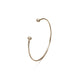 Punk Retro Charm Simple Bohemian Retro Bracelet Fashion Minimalist Arrow Knotted Opening Bangle Women's Party Jewelry Accessorie