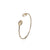 Punk Retro Charm Simple Bohemian Retro Bracelet Fashion Minimalist Arrow Knotted Opening Bangle Women's Party Jewelry Accessorie
