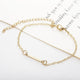 Punk Retro Charm Simple Moon Star Heart Crystal Bracelet Party Jewelry Accessories Bracelet  Bracelet For Women