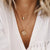 RAVIMOUR 19Style Boho Necklaces for Women Vintage Gold Silver Chain Long Moon Statement Necklace Pendant Bohemian Choker Jewelry