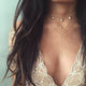 RAVIMOUR 19Style Boho Necklaces for Women Vintage Gold Silver Chain Long Moon Statement Necklace Pendant Bohemian Choker Jewelry