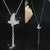 RAVIMOUR Simulated Pearl Choker Necklaces for Women Silver Color Chain Long Necklace Pendant Jewelry Accessories Trendy Kolye
