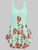 ROSEGAL Plus Size Rose Floral Print Flare Camis Sweetheart Collar Sleeveless Casual Women Summer Top 2019 Elegant A-line Tops