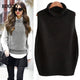 RUGOD 2019 Autumn Winter turtleneck Sleeveless Loose Women Vest Office Lady Solid Comfortable korean Knitted chalecos para mujer