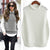RUGOD 2019 Autumn Winter turtleneck Sleeveless Loose Women Vest Office Lady Solid Comfortable korean Knitted chalecos para mujer