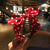 AlphaGal Rabbit Ears Hairbands Striped Knot Headbands for Women Girls Head Bands 2019 New Fashion Bow Hair Accesories