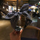 AlphaGal Rabbit Ears Hairbands Striped Knot Headbands for Women Girls Head Bands 2019 New Fashion Bow Hair Accesories
