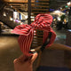 AlphaGal Rabbit Ears Hairbands Striped Knot Headbands for Women Girls Head Bands 2019 New Fashion Bow Hair Accesories