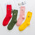 Rainbow-Sock Hipster Aliexpress Cool Cartoon Fashion Short Harajuku Colored Cotton Skateborad
