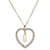Romantic Love Pendant Necklace For Girls Women Rhinestone Initial Letter Necklace Alphabet Gold Collars Trendy New Charms Kolye