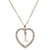 Romantic Love Pendant Necklace For Girls Women Rhinestone Initial Letter Necklace Alphabet Gold Collars Trendy New Charms Kolye