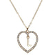 Romantic Love Pendant Necklace For Girls Women Rhinestone Initial Letter Necklace Alphabet Gold Collars Trendy New Charms Kolye