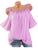 Plus Size Cold Shoulder Floral Lace Crochet Blouse Three Quarter Boat Neck Sweet Tops Women Summer Solid Blouses