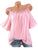 Plus Size Cold Shoulder Floral Lace Crochet Blouse Three Quarter Boat Neck Sweet Tops Women Summer Solid Blouses