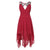 Plus Size Dress Summer Cut Out Midi Handkerchief Maxi Dress V-Neck Asymmetrical High Waist Dance Party vestidos 5XL