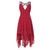 Rosegal Plus Size Dress Summer Cut Out Midi Handkerchief Maxi Dress V-Neck Asymmetrical High Waist Dance Party vestidos 5XL