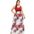 Rosegal Plus Size Maxi Dress Women Sleeveless High Waist Floral Print Ankle-Length Dress 5XL Summer Ladies Party Dresses Clothes
