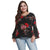 Plus Size Round Neck Long Bell Sleeve Floral Print Women Chiffon Blouse Casual Shirt Blouses Ladies Tops Blusas Mujer
