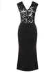 Rosegal Plus Size Women Dress Mother of The V Neck Maxi Bride Dress Summer Spring Elegant Party Dress Bodycon Dresses Vestidos